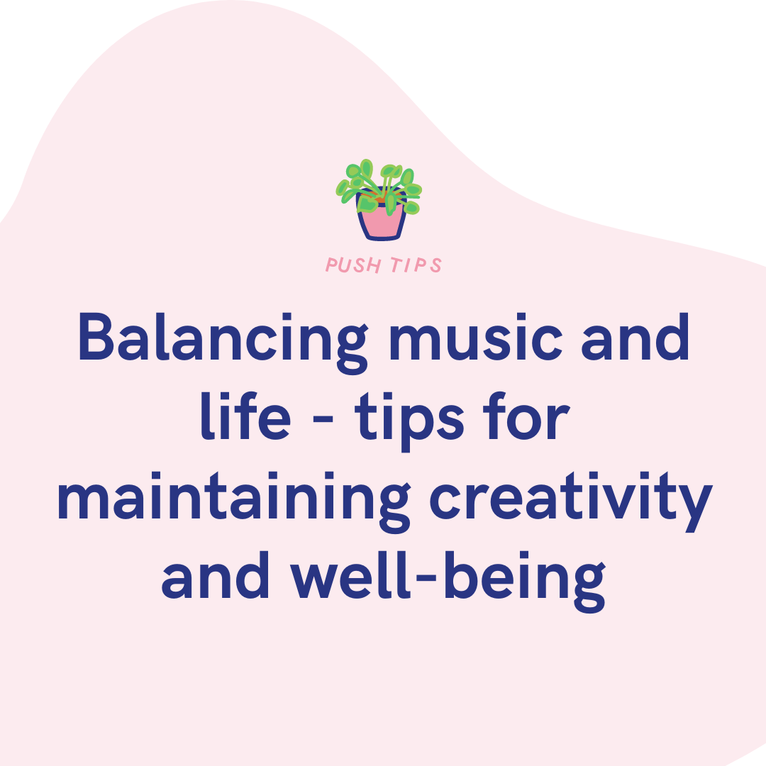 Balancing life and music