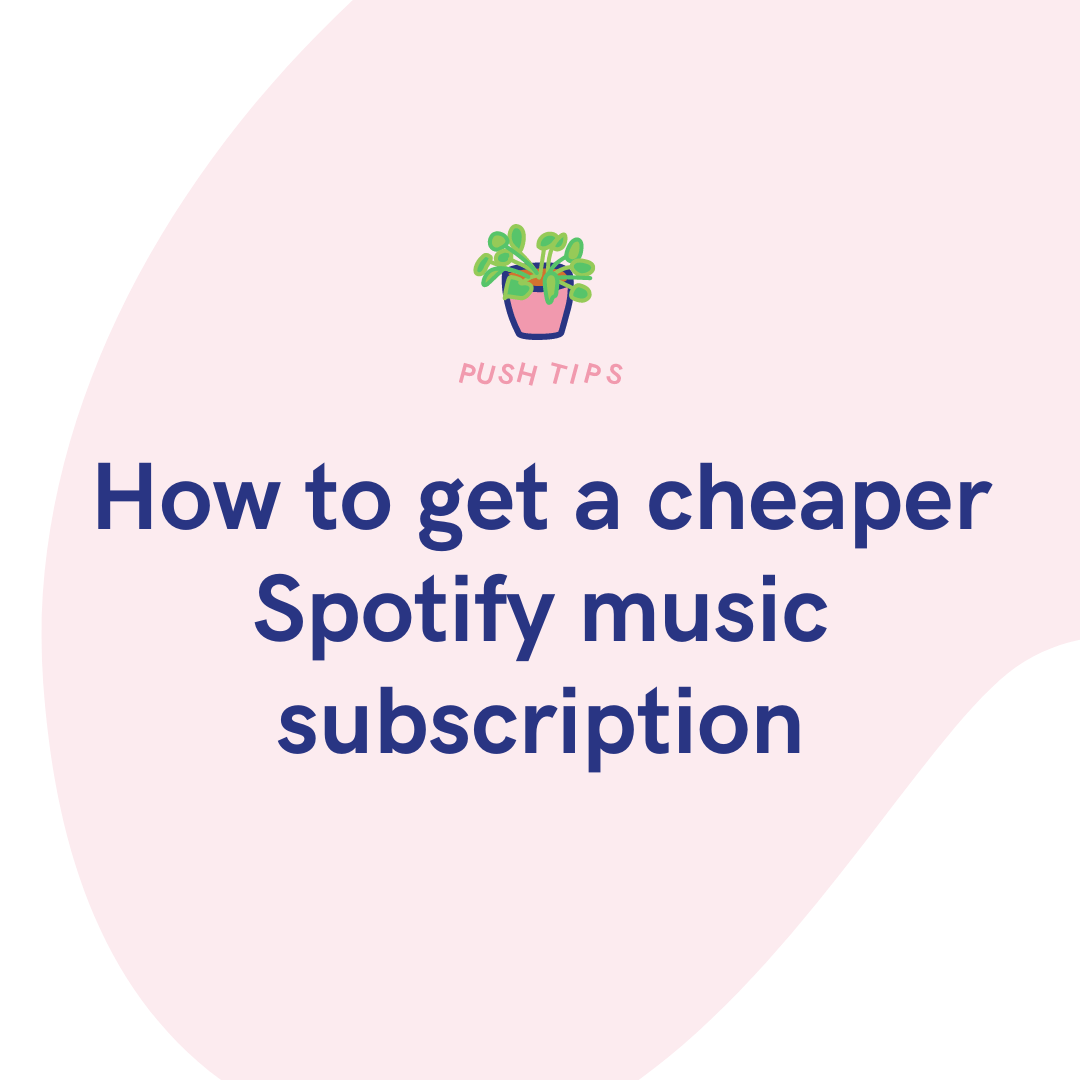 Pay less for Spotify - here's how