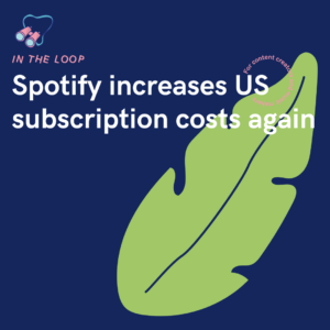 Spotify increases US subscription costs again