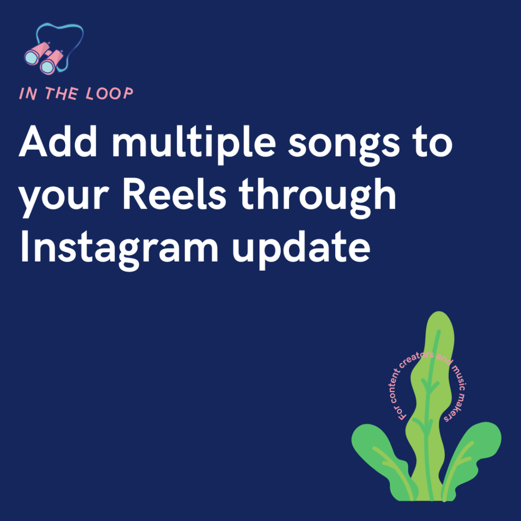 Add multiple songs to your Reels through Instagram update