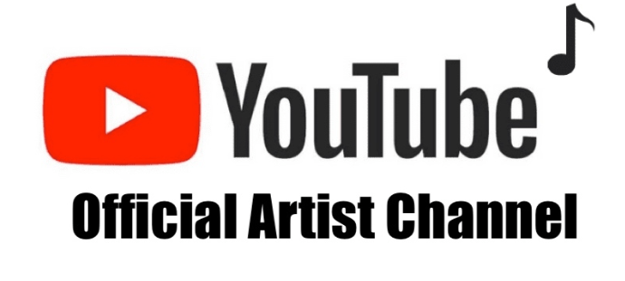 How to get an official artist channel on YouTube. Screenshot of Official Artist Channel marketing.
