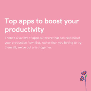 Top apps to boost your productivity