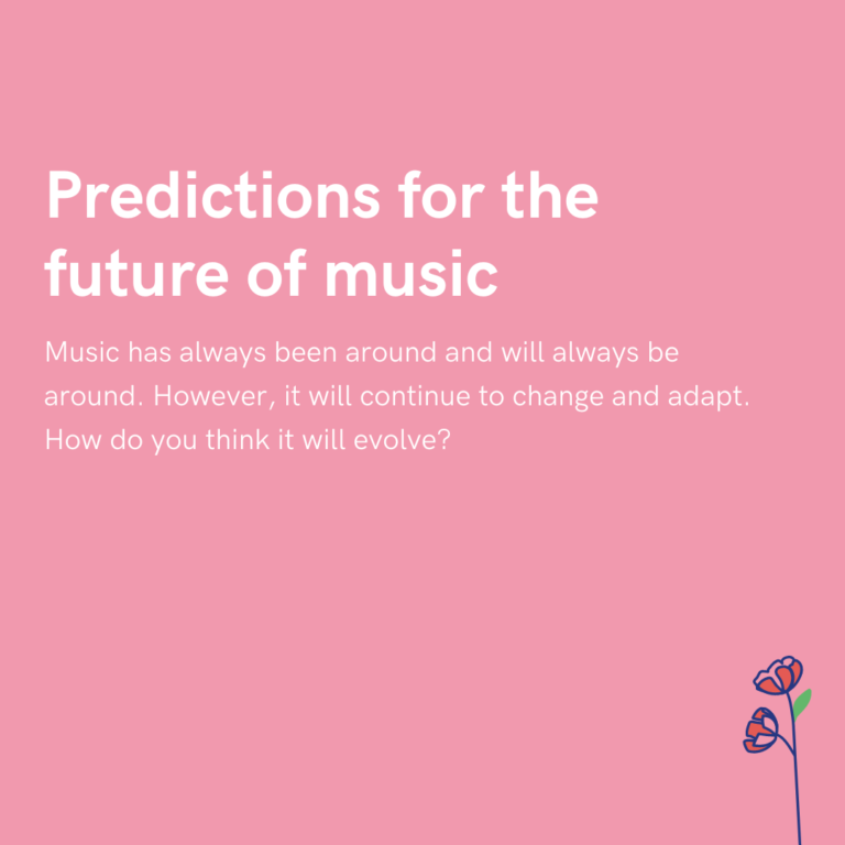 Predictions for the future of music