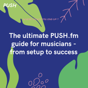 The ultimate PUSH.fm guide for musicians - from setup to success