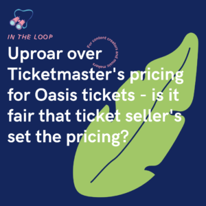 Uproar over Ticketmaster's pricing for Oasis tickets - is it fair that ticket seller's set the pricing