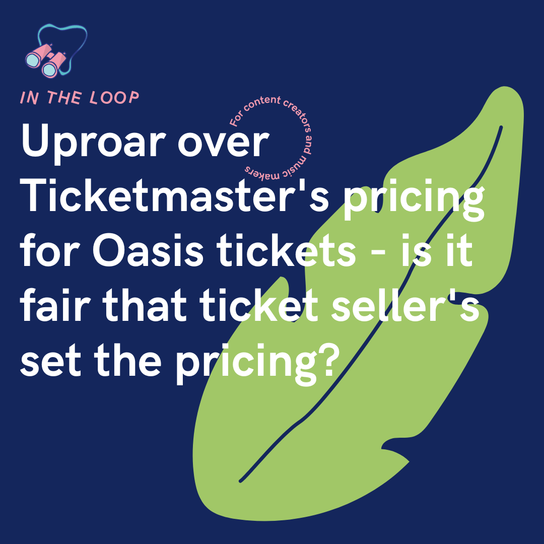 Ticketmaster change prices of tickets during Oasis tour sellout