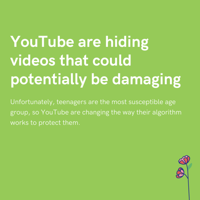 YouTube are hiding videos that could potentially be damaging