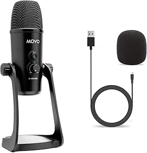 Budget microphones for content creators and podcasters. Movo UM700.