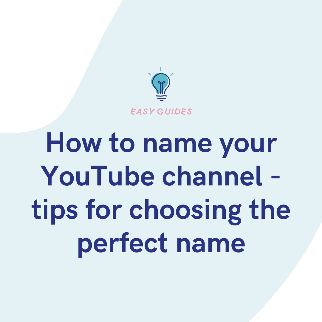 How to find the right YouTube channel name
