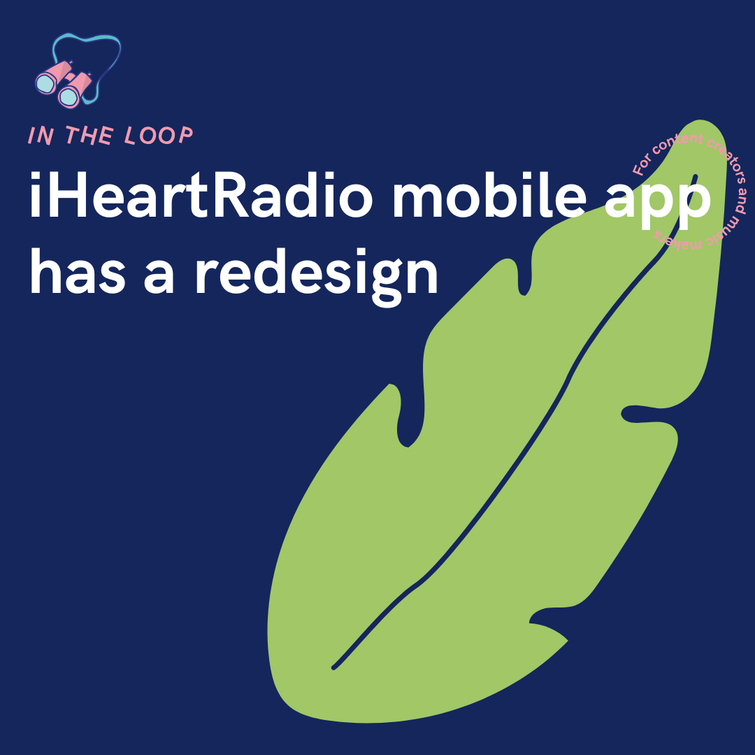 iHeartRadio mobile app has a redesign - PUSH.fm