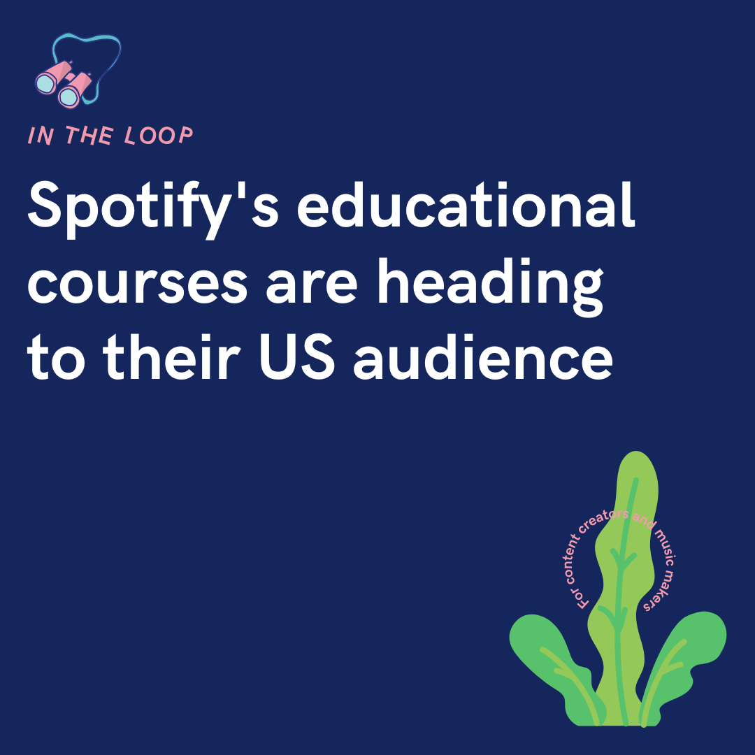 Spotify's educational courses are heading to their US audience - PUSH.fm