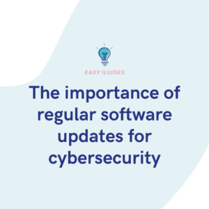 The importance of regular software updates for cybersecurity