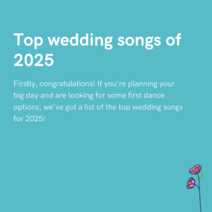 Top wedding songs of 2025