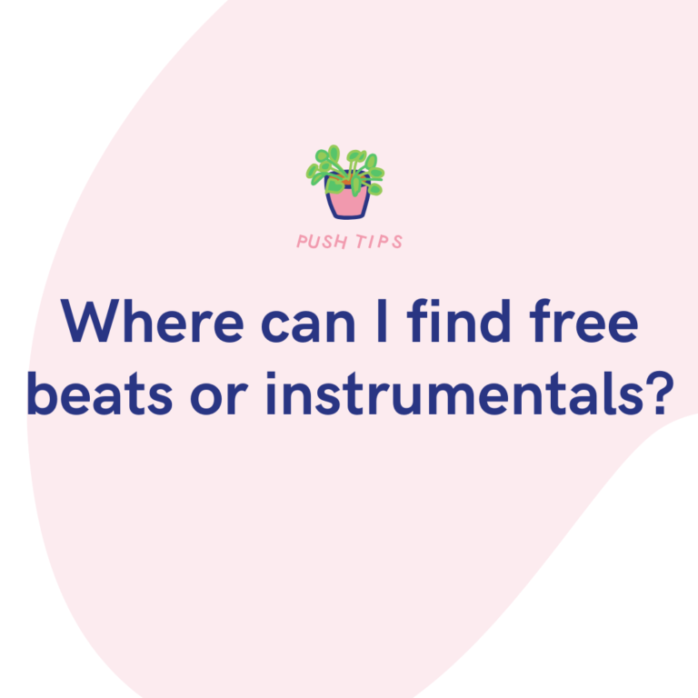 Where can I find free beats or instrumentals