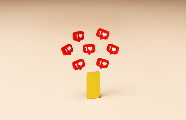 How to create a content strategy for Instagram. Photo of a smartphone with Instagram hearts coming from it.