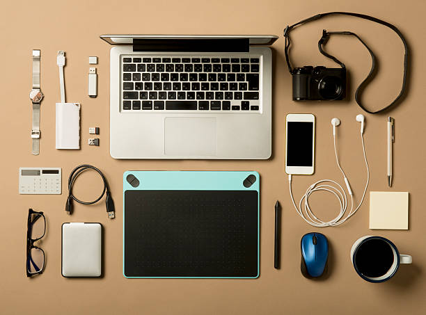 What should I include in an EPK (electronic press kit)? Photo of lots of tech - laptop, smartphone etc.