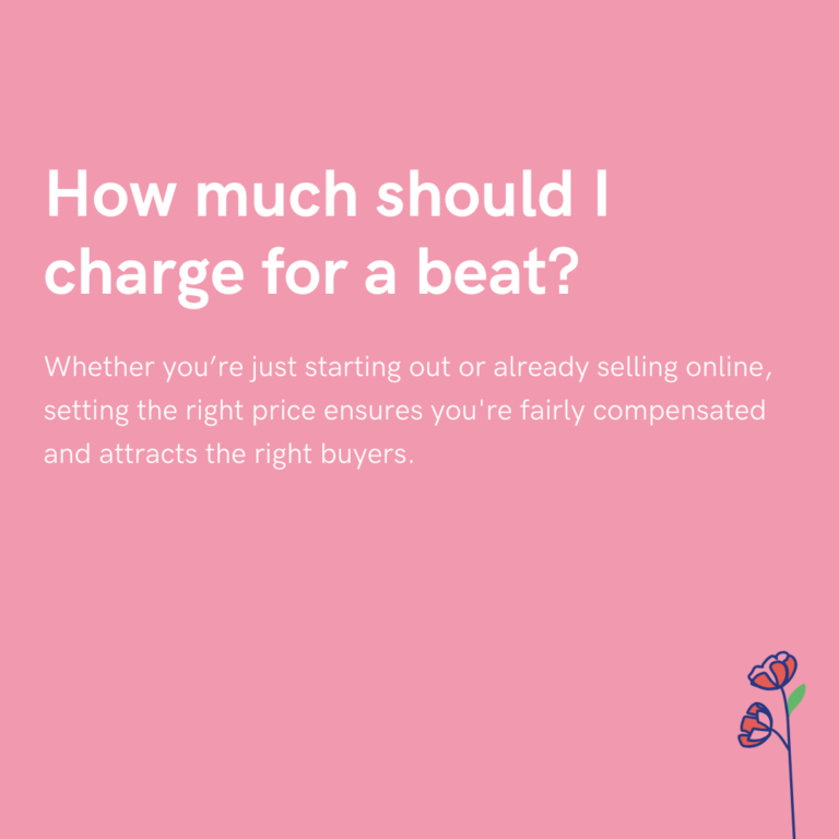 How much should I charge for a beat