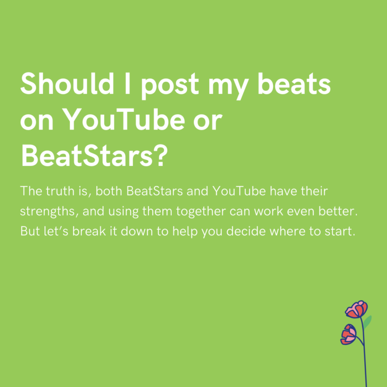 Should I post my beats on YouTube or BeatStars