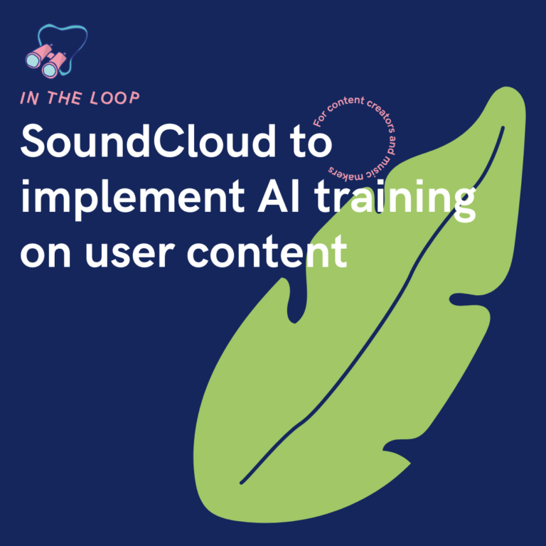 SoundCloud to implement AI training on user content