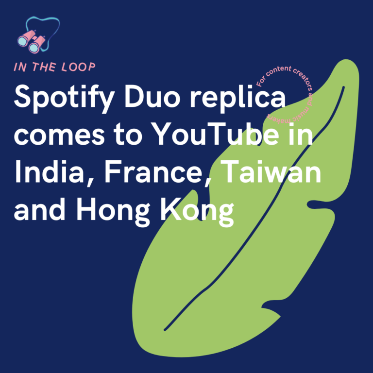 Spotify Duo replica comes to YouTube in India, France, Taiwan and Hong Kong