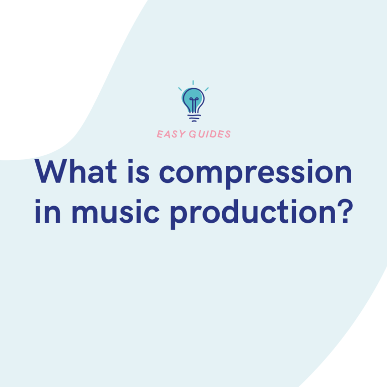 What is compression in music production