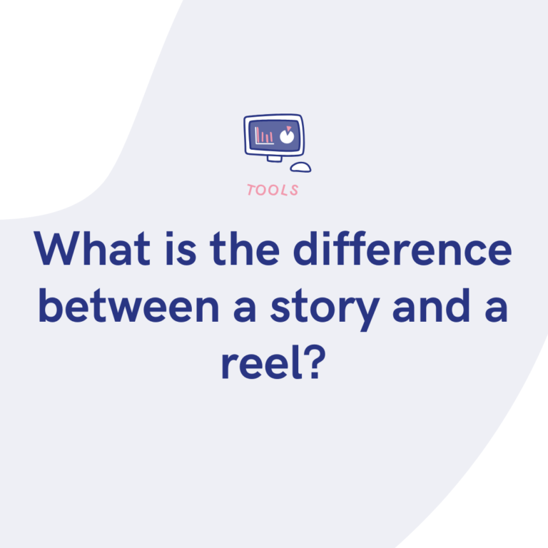 What is the difference between a story and a reel