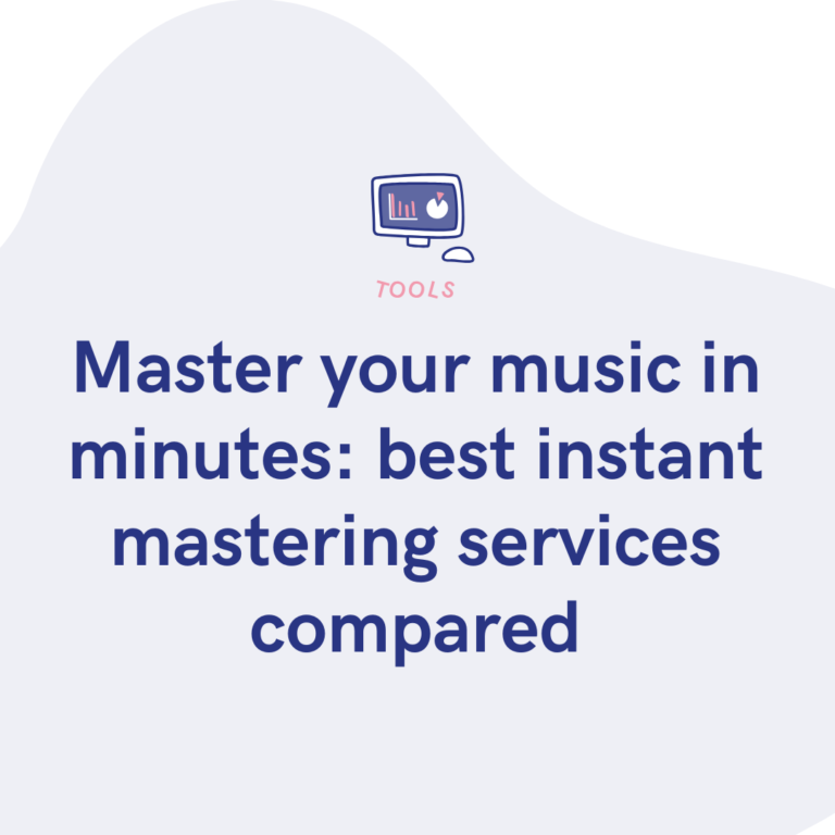 Master your music in minutes best instant mastering services compared