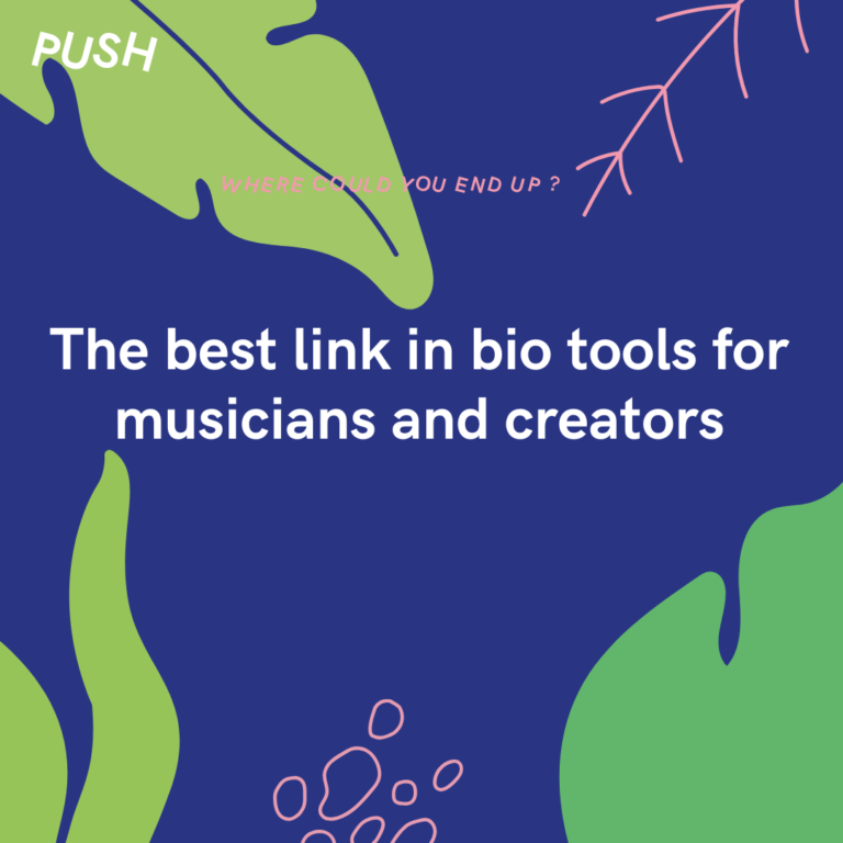 The best link in bio tools for musicians and creators