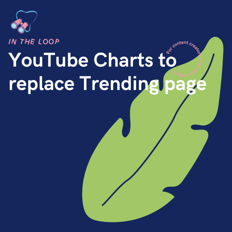 YouTube Charts to replace Trending page