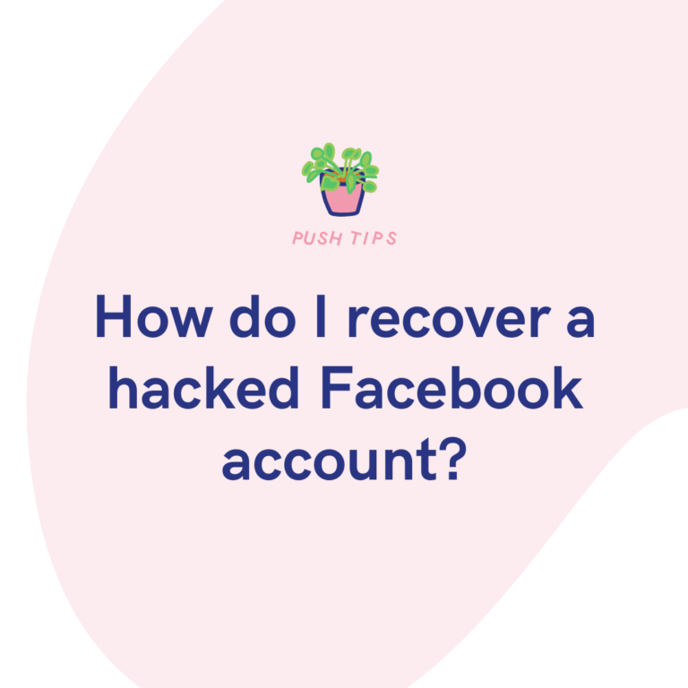 How do I recover a hacked Facebook account