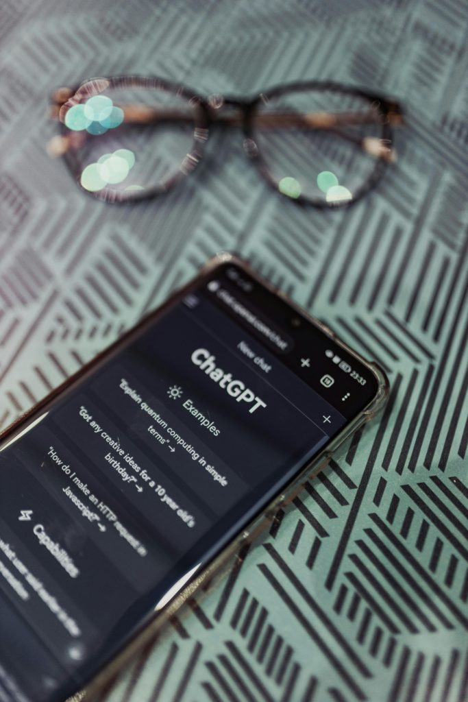 Turning ChatGPT into your personal research assistant. Photo of ChatGPT loaded on a smartphone.