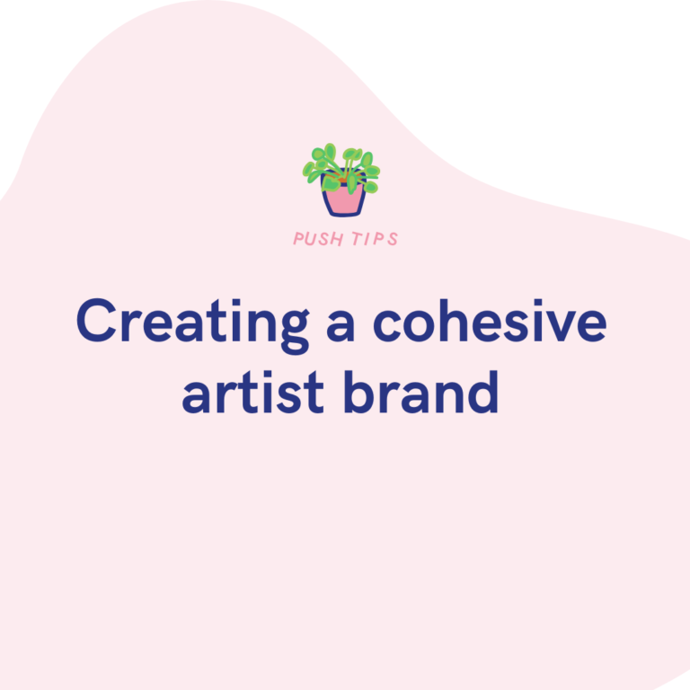Creating a cohesive artist brand