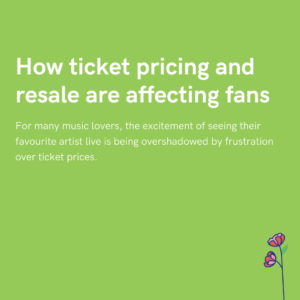 How ticket pricing and resale are affecting fans
