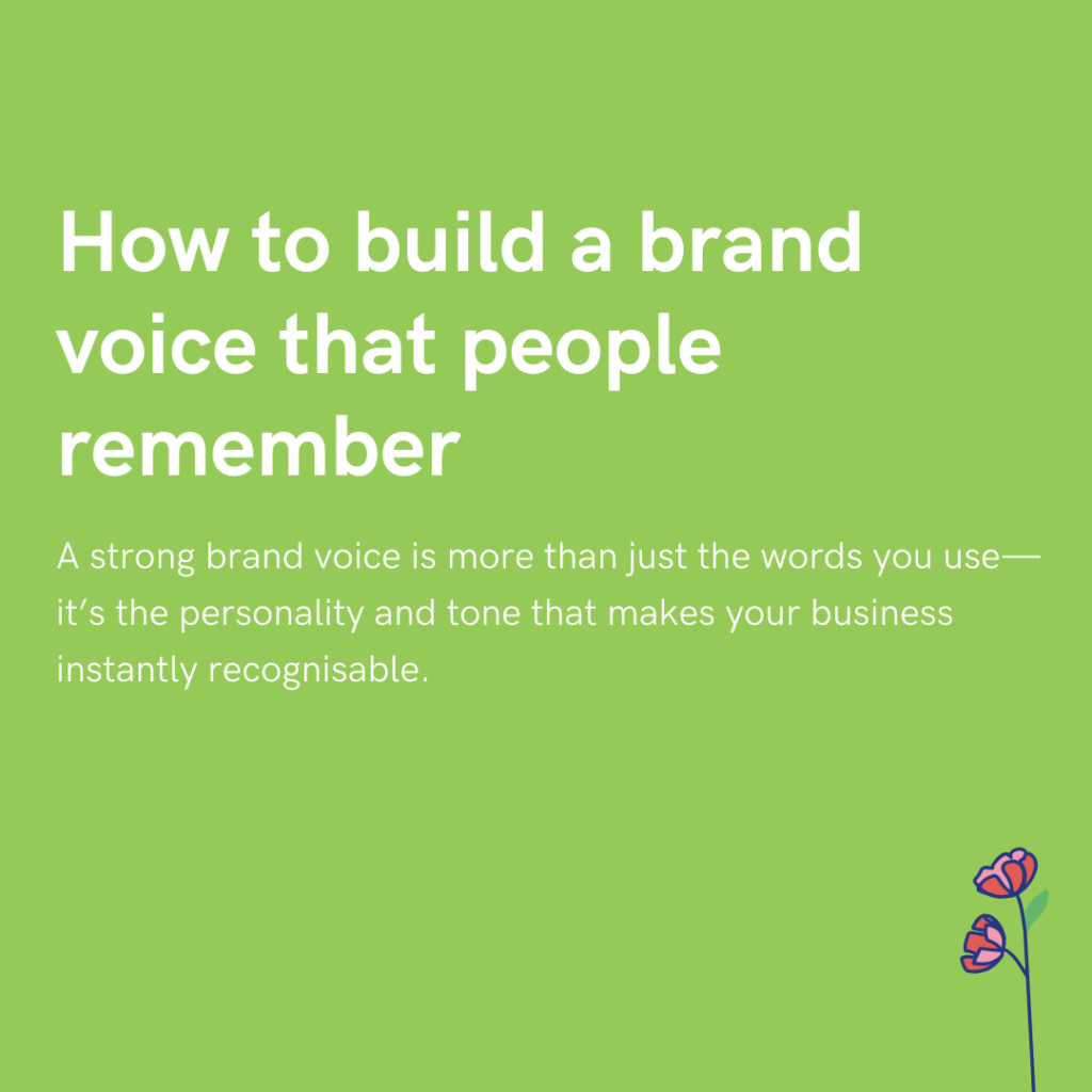 How to build a brand voice that people remember