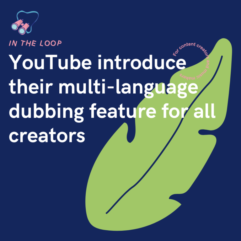 YouTube introduce their multi-language dubbing feature for all creators