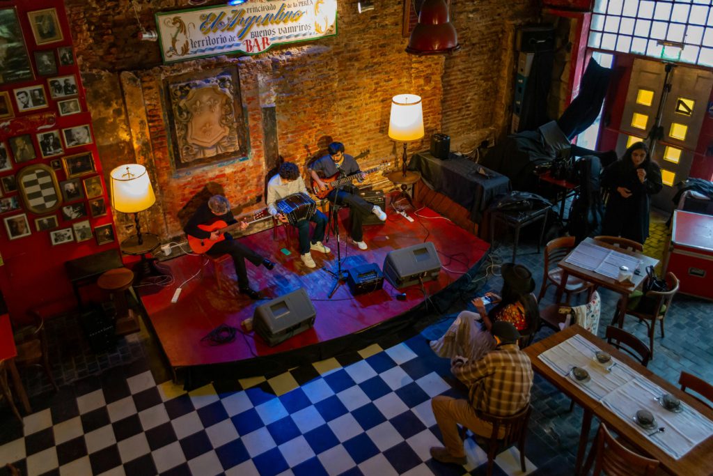 Why small venues are still vital to the music scene. Photo of a small music venue.