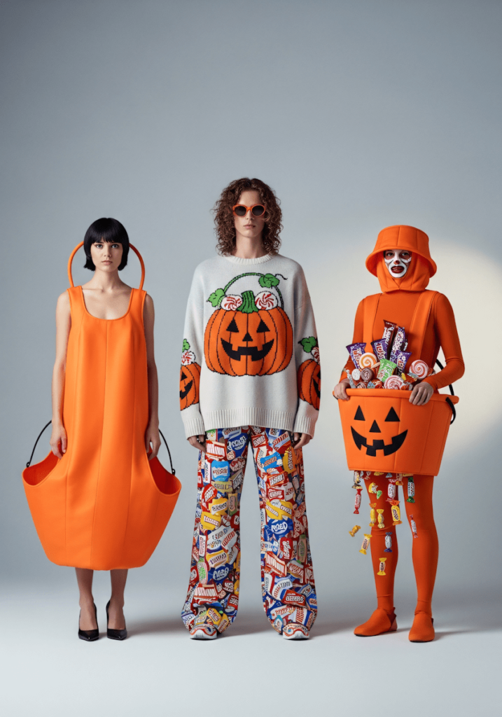The scariest parts of music marketing (and how PUSH.fm can save you from the nightmare). Photo of three adults dresses in Halloween outfits.