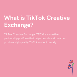 What is TikTok Creative Exchange