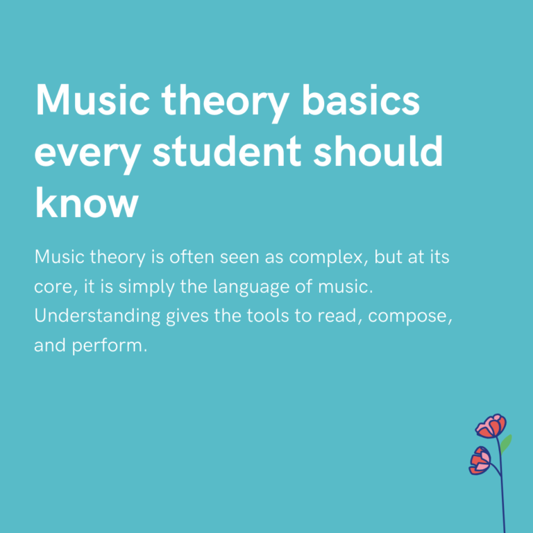 Music theory basics every student should know