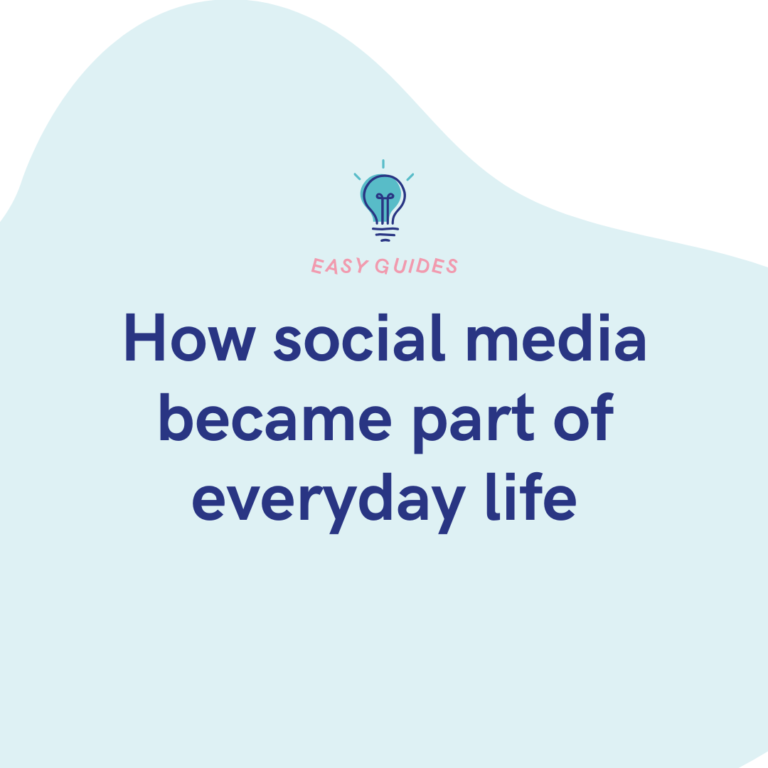 How social media became part of everyday life