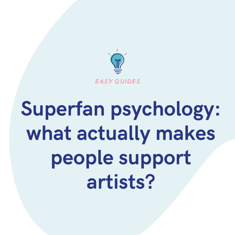 Superfan psychology what actually makes people support artists