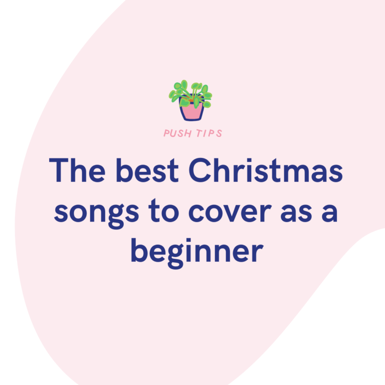 The best Christmas songs to cover as a beginner