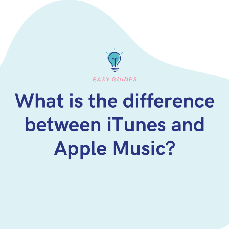 What is the difference between iTunes and Apple Music