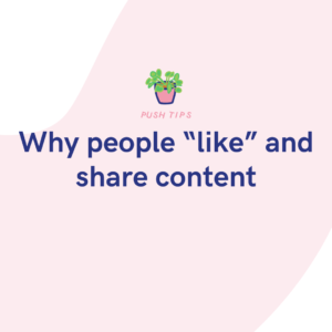 Why people “like” and share content