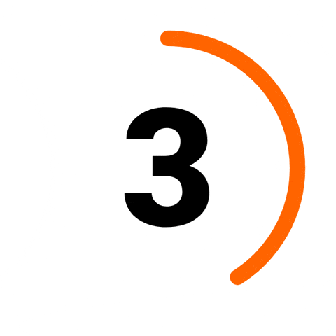 The 3-second rule: why your video intro matters more than anything else. GIF counting down from 3.