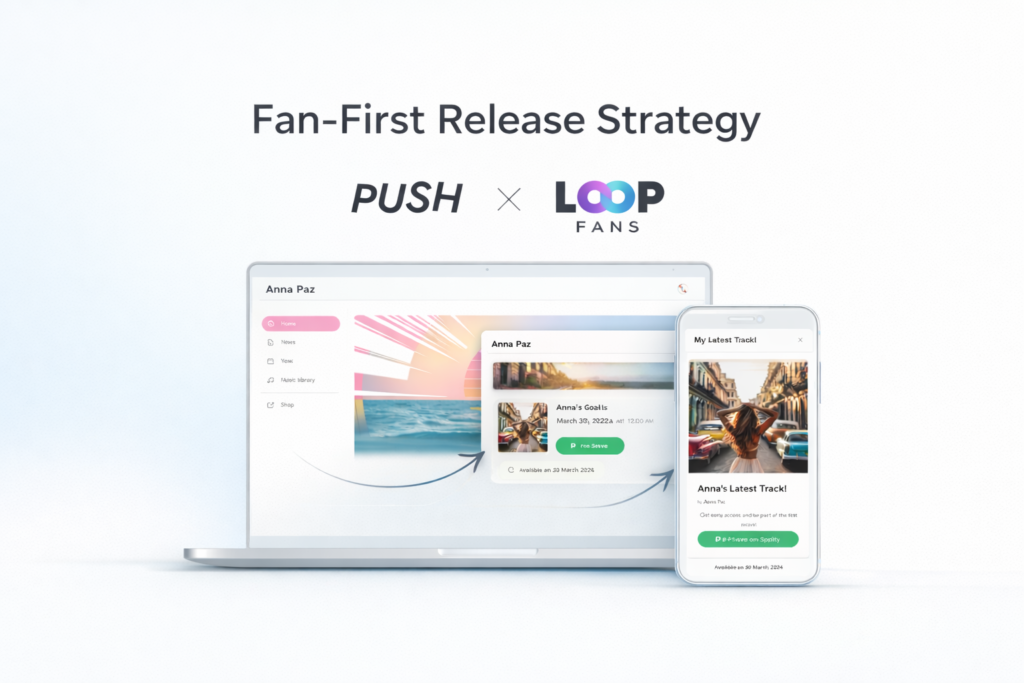PUSH.fm and Loop.Fans