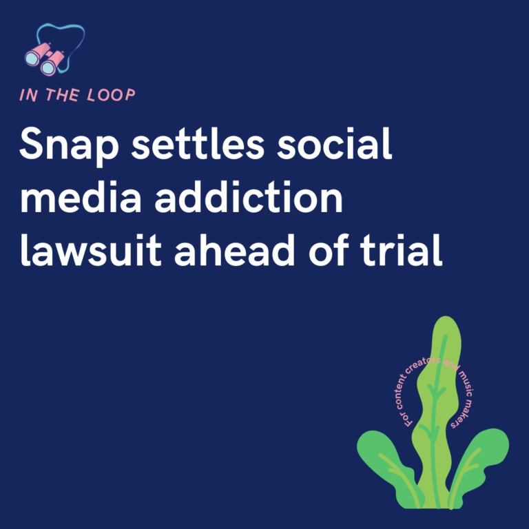 Snap settles social media addiction lawsuit ahead of trial