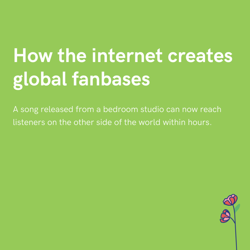 How the internet creates global fanbases