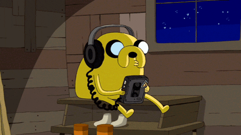 Spotify algorithm explained for independent artists. Adventure time character listening to music through a cassette player.