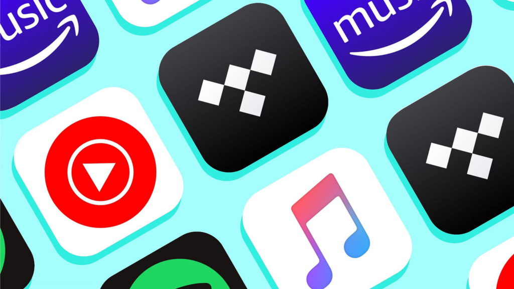 The future of music platforms: what indie artists need to prepare for. Icons for various streaming platforms.